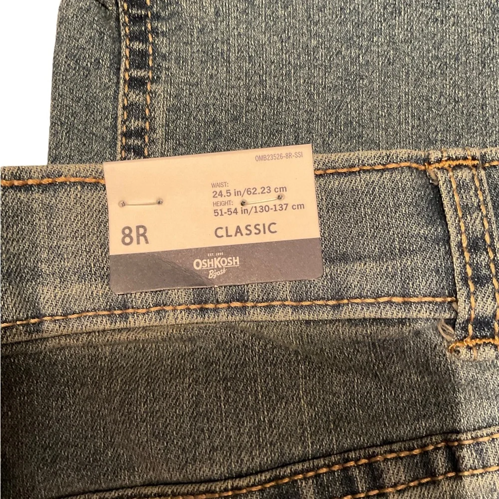 Osh kosh b gosh boys classic straight jeans BUNDLE all 3 size 8A - Picture 6 of 15